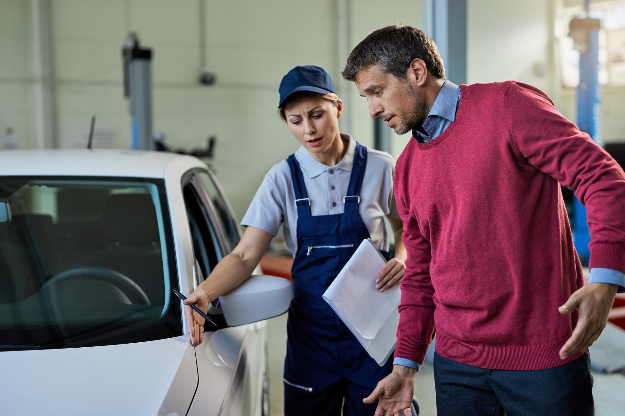 Car preparation for sale